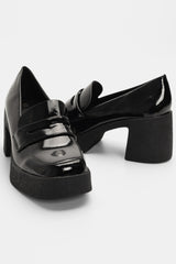 Vera Patent Leather Heeled Sandal