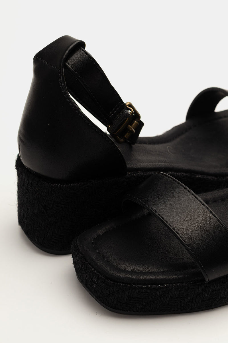 Sandal Mini wedge Napoles Black