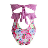 Lilac Ruffles Swimsuit