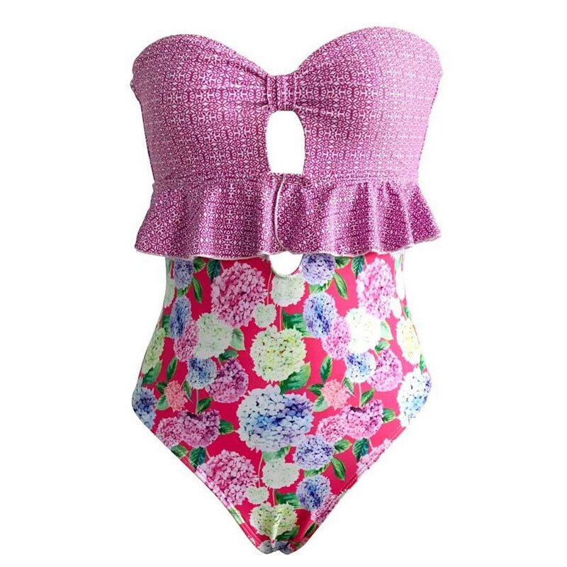 Lilac Ruffles Swimsuit